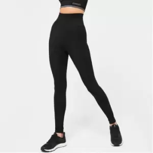 Image of Everlast Super High Waisted Racer Leggings - Black