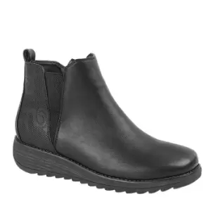 Image of Cipriata Womens/Ladies Debora Ankle Boots (4 UK) (Black)