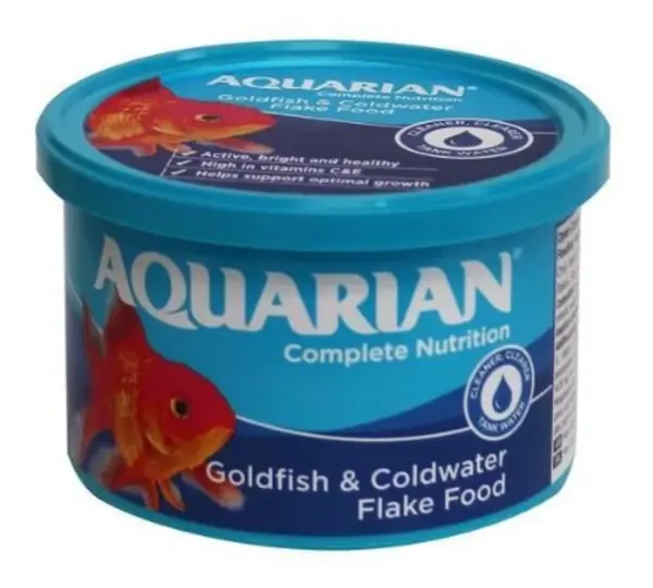 image of Aquarian Goldfish Flakes Fish Food 50g