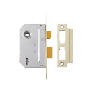 Image of Yale Locks PM246 Internal 2 Lever Mortice Sashlock Polished Brass 80mm 3in