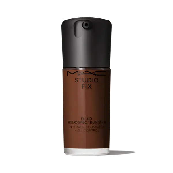 Image of MAC Studio Fix Fluid SPF 15 Foundation - NW58 - Soft-Matte Finish - 24hr Medium-To-Full Coverage - 30ml - MAC Cosmetics