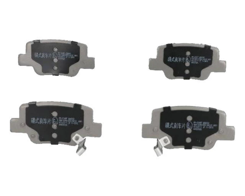 Image of ASHIKA 51-02-224 Brake pad set Rear Axle Brake Pad Set,disc brake (402)