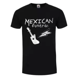 Image of Grindstore Mens Mexican Funeral T-Shirt (L) (Black)