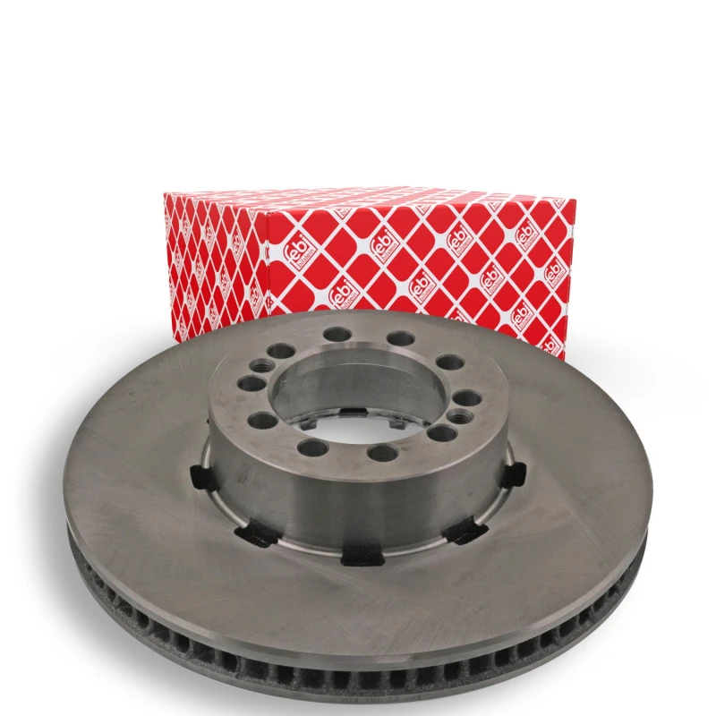 Image of FEBI BILSTEIN 45581 Brake disc Front Axle, internally vented, Coated Brake Disc (82)