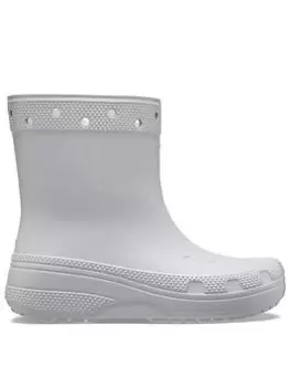 Image of Crocs Classic Crush Boot - Atmopshere, Grey, Size 6, Women