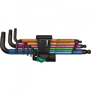 Image of Wera 950/9 Allen key set 9 Piece