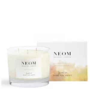 Image of Neom Happiness Scented Candle 3 Wick 420g