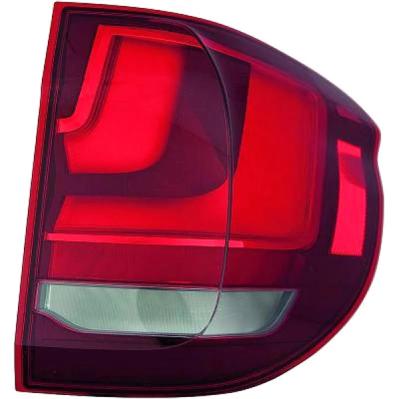 Image of DIEDERICHS 1293090 Rear light Outer section, with bulb holder, Right, LED Combination Rearlight (391)