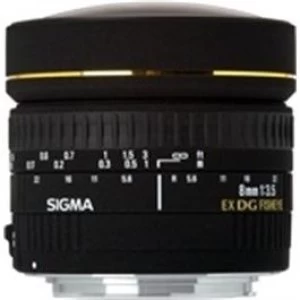 Image of Sigma 8mm f3.5 Circular Fisheye EX DG