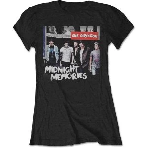 Image of One Direction - Midnight Memories Womens Large T-Shirt - Black