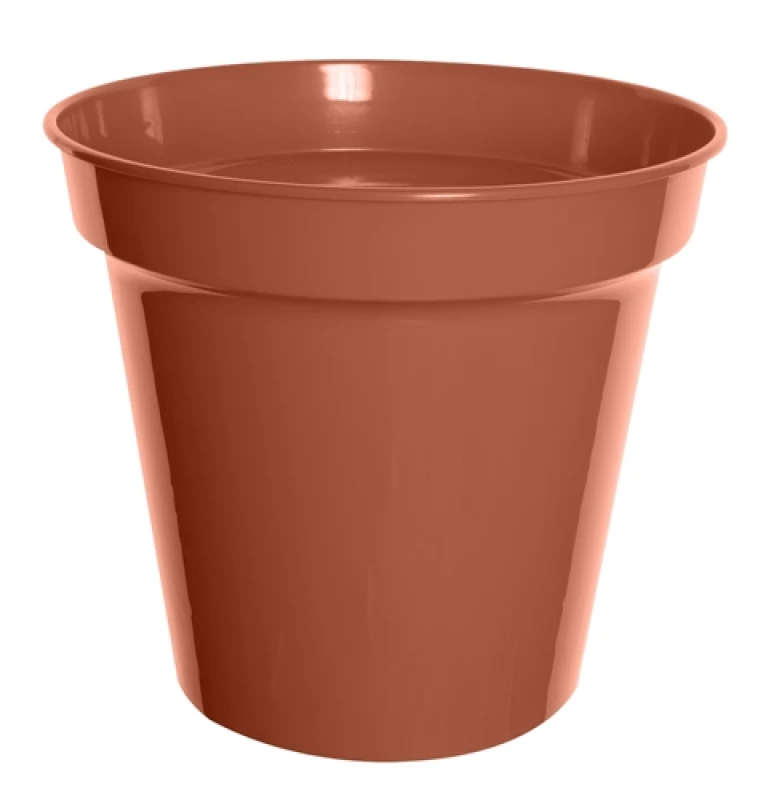 Image of Whitefurze 20 CM / 8" Garden Pot, Terracotta