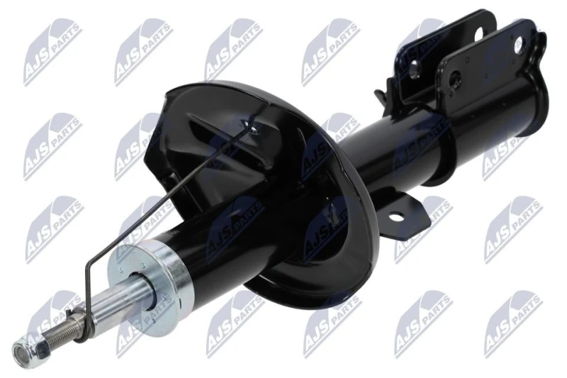 Image of NTY A-CH-049 Shock absorber Front Axle Right, Gas Pressure, Twin-Tube, Suspension Strut, Bottom Clamp Shock Absorber (854)