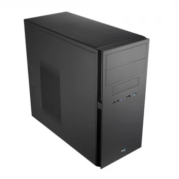 image of Aerocool QC-203 M ATX Case USB 3.0 Rubber Coated with Interior - Fascia Black