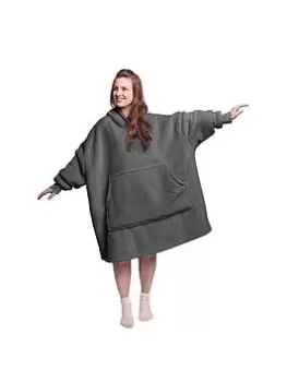 image of Silentnight Oversized Hoodie - Charcoal