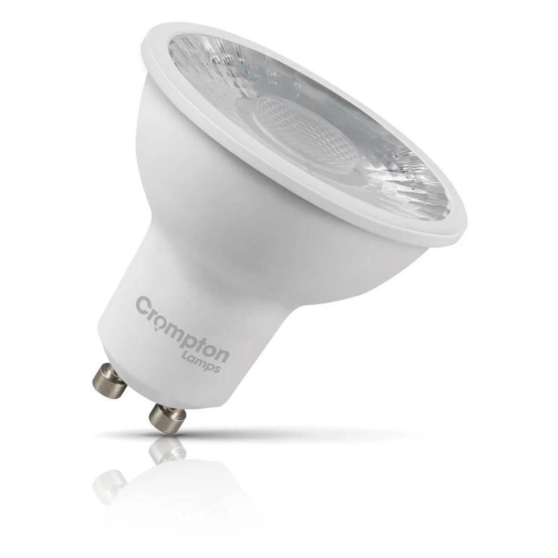 Image of Crompton LED GU10 Spotlight Bulb 3.5W Warm White 2700K Halogen Replacement