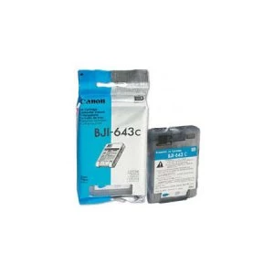 Image of Canon BJI643 Cyan Ink Cartridge