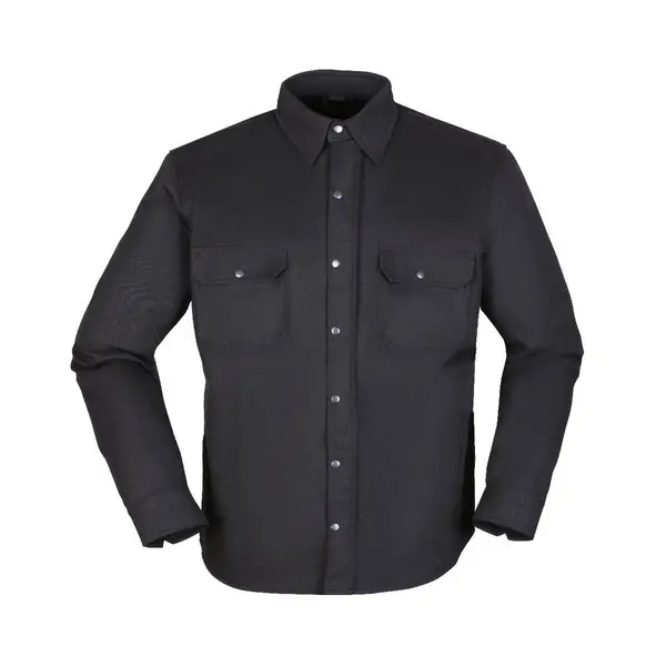 Image of Modeka Colden Motoshirt Black Size 3XL