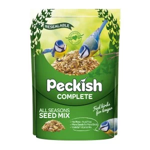 image of Robert Dyas Peckish Complete No Mess Seed Mix Bird Food - 1KG