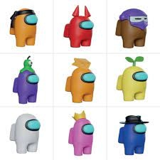 Image of Among Us Blind Pack Assorted Plastic