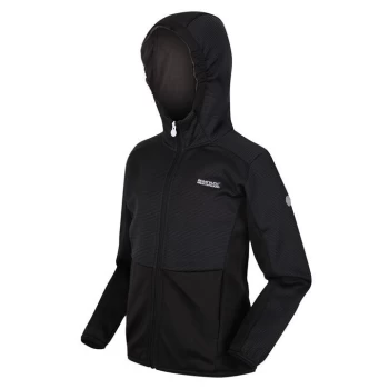 Image of Regatta Junior Highton Full Zip Fleece - Black