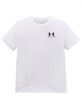 Image of Urban Armor Gear Boys Cotton Tee White Size 11 12 Years