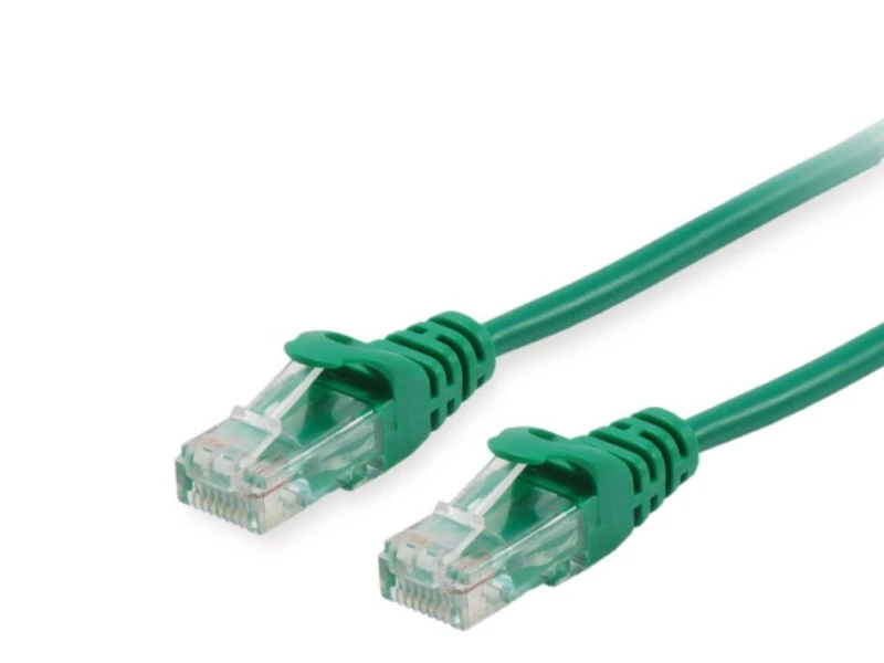 Image of Equip Cat.6 U/UTP Patch Cable. 0.25m. Green