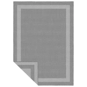 Image of Duo Weave Indoor/Outdoor Rug - Silver - 120x170cm