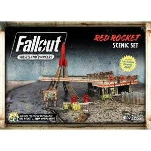 Image of Fallout: Wasteland Warfare - Red Rocket Scenic Set