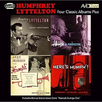 image of Humphrey Lyttelton - FOUR CLASSIC ALBUMS PLUS (JAZZ CONCERT / JAZZ SESS CD