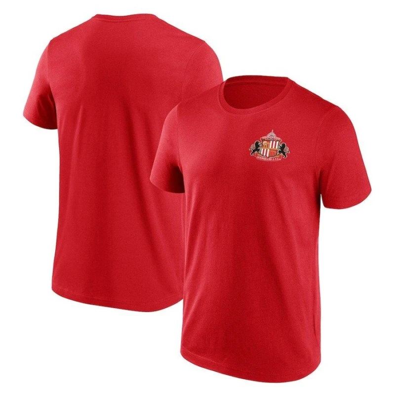 Image of Team Small Crest T-Shirt Mens - Red Red S