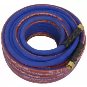 Sealey - Air Hose 30m x 13mm with 1/2BSP Unions Extra-Heavy-Duty AH30R/12