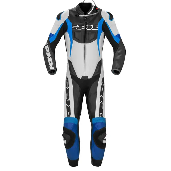 Image of Spidi Sport Warrior Perf. Pro White Blue Size 50