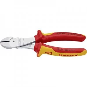 Image of Knipex 74 06 180 VDE Kraft side cutter non-flush type 180 mm