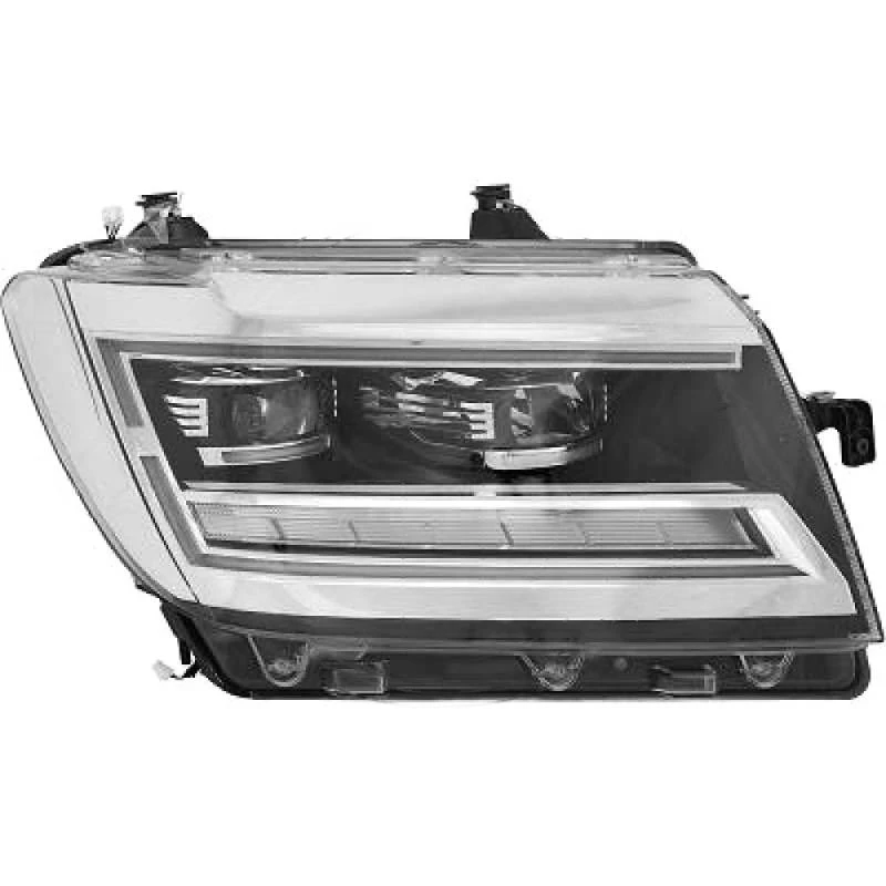 Image of DIEDERICHS 2282082 Headlights Priority Parts H21W, Right, with motor for headlamp levelling, LED Headlight (259)
