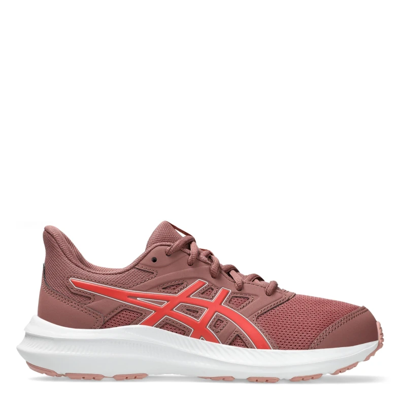 Image of Asics Unisex Kids Jolt Gs Running Shoes Rubble Red/Pink unisex 5 (39)