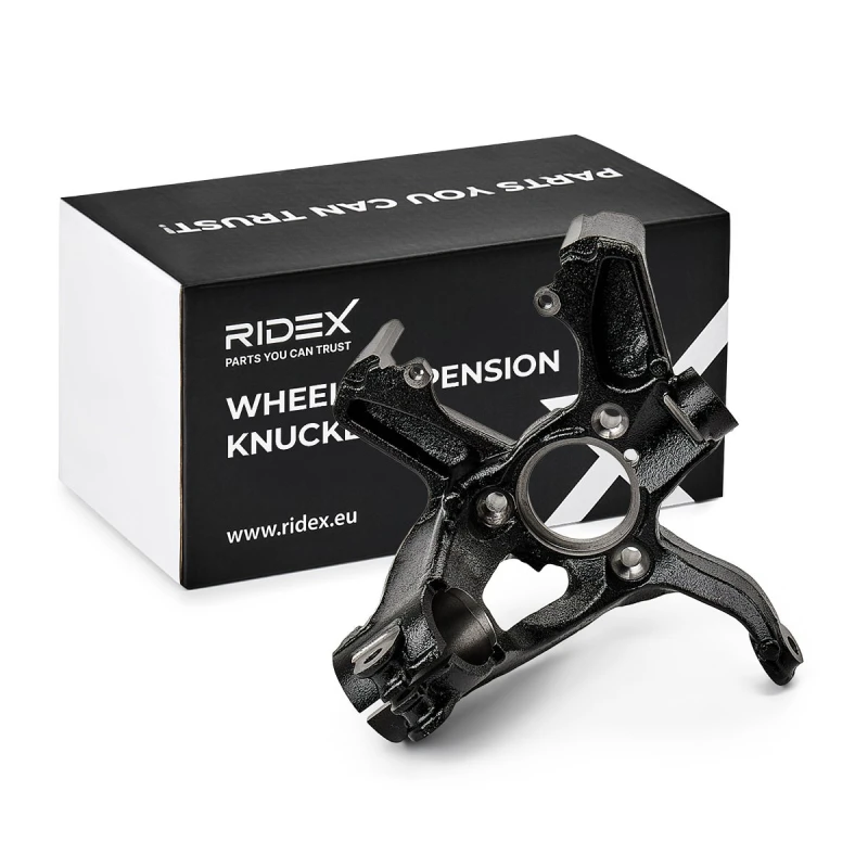 Image of RIDEX 1159S0336 Steering Knuckle Front Axle Left Stub Axle,wheel suspension (1159)