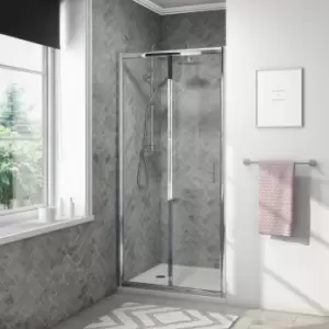 Image of 900mm Bi- Fold Shower Door- Lyra