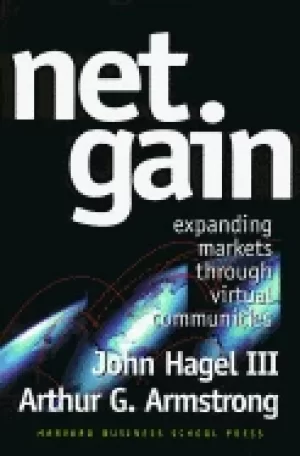 Image of net gain expanding markets through virtual communities