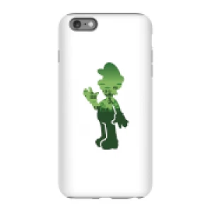 image of Nintendo Super Mario Luigi Silhouette Phone Case - iPhone 6 Plus - Tough Case - Gloss