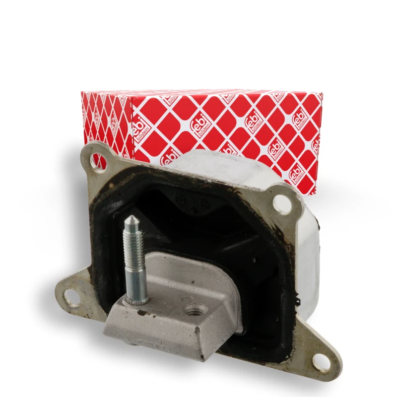 Image of FEBI BILSTEIN 02027 Engine mount Right Front, Rubber-Metal Mount Engine Mounting (247)