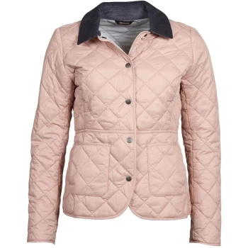 Image of Barbour Deveron Quilted Jacket - Pale Pink