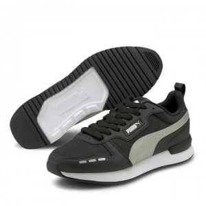 image of Puma R78 Trainers Ladies - Black/Silver