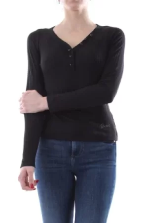 Image of GUESS Women Black Polyester Stretch