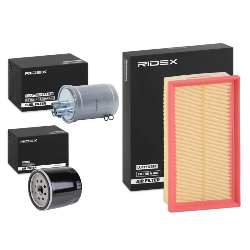 Image of RIDEX 4055F8207 Filter Set with air filter Filter Set (4055)