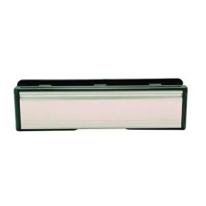 Image of uPVC Letter Box 250mm width Black Sleeve