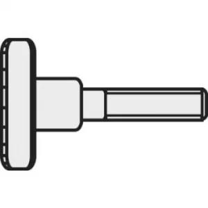 Image of TOOLCRAFT M3*12 D464-5.8:A2K 194770 Knurl head screws M3 12mm DIN 464 Steel zinc galvanized 10 pc(s)