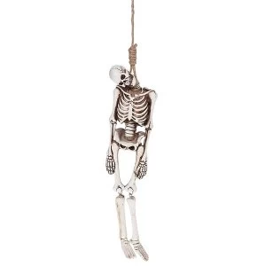 image of Funny Bone Skeleton With Noose Ornament