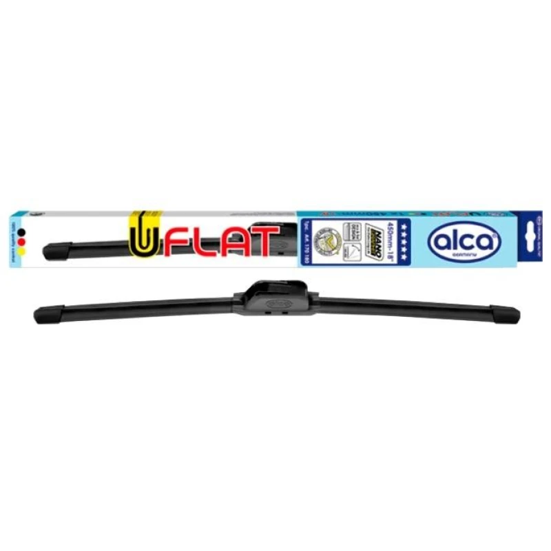 Image of ALCA 170170 Wiper blade 430mm, Vehicle Windscreen, Beam Rubber Wiper Blade (298)
