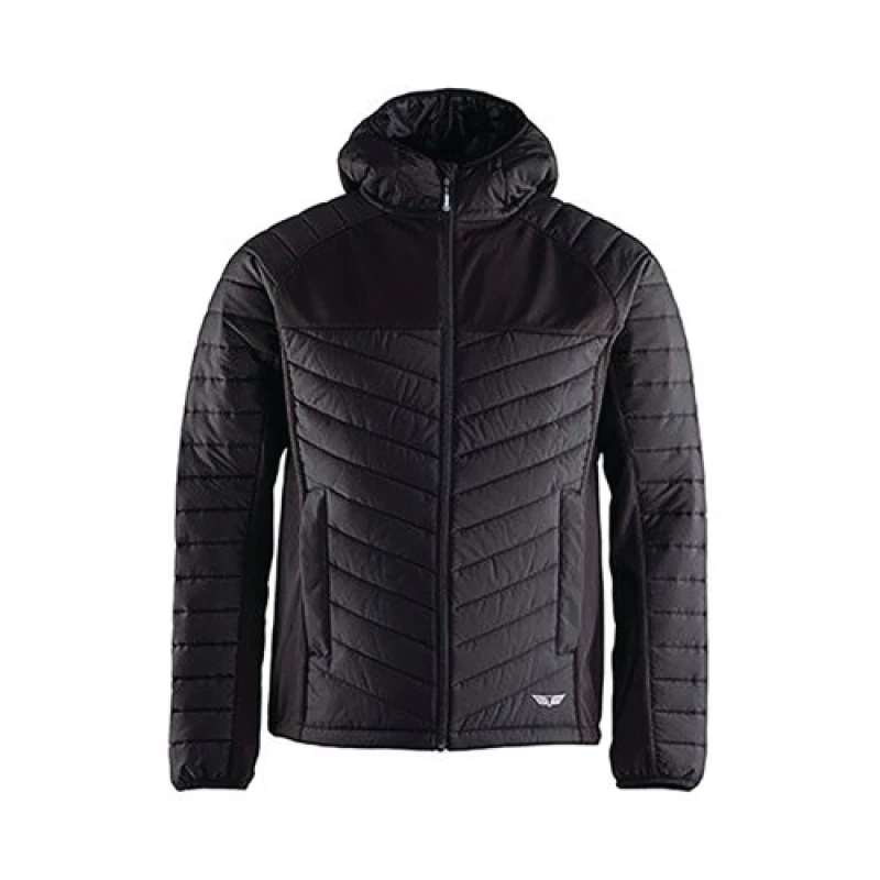 Image of Trojan Trojan Hybrid Mens Black Jacket S 10TB003