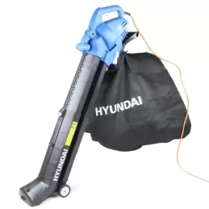 image of Hyundai HYBV30E 3000W 3-in-1 Leaf Blower, Garden Vacuum & Shredder with 45L Collection Bag